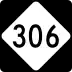 North Carolina Highway 306 marker