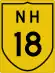 National Highway 18 shield}}