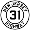 Cutout shield for Route 31