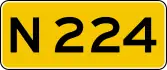 Provincial highway 224 shield}}