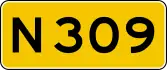 Provincial highway 309 shield}}