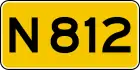 Provincial highway 812 shield}}