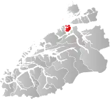 Kristiansund within Møre og Romsdal