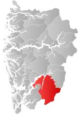 Ullensvang within Vestland