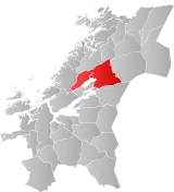 Steinkjer within Trøndelag