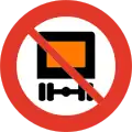 No transport of dangerous goods