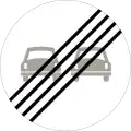 End of no overtaking