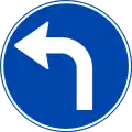 Turn left