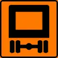 Route for vehicles with dangerous goods