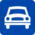 Motor traffic road