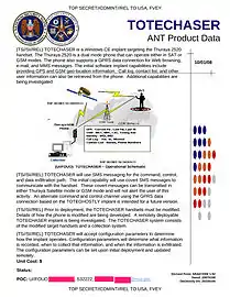 TOTECHASER – Windows CE implant that targets the Thuraya handset