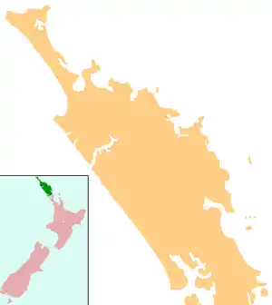 Battle of Kororāreka is located in Northland Region