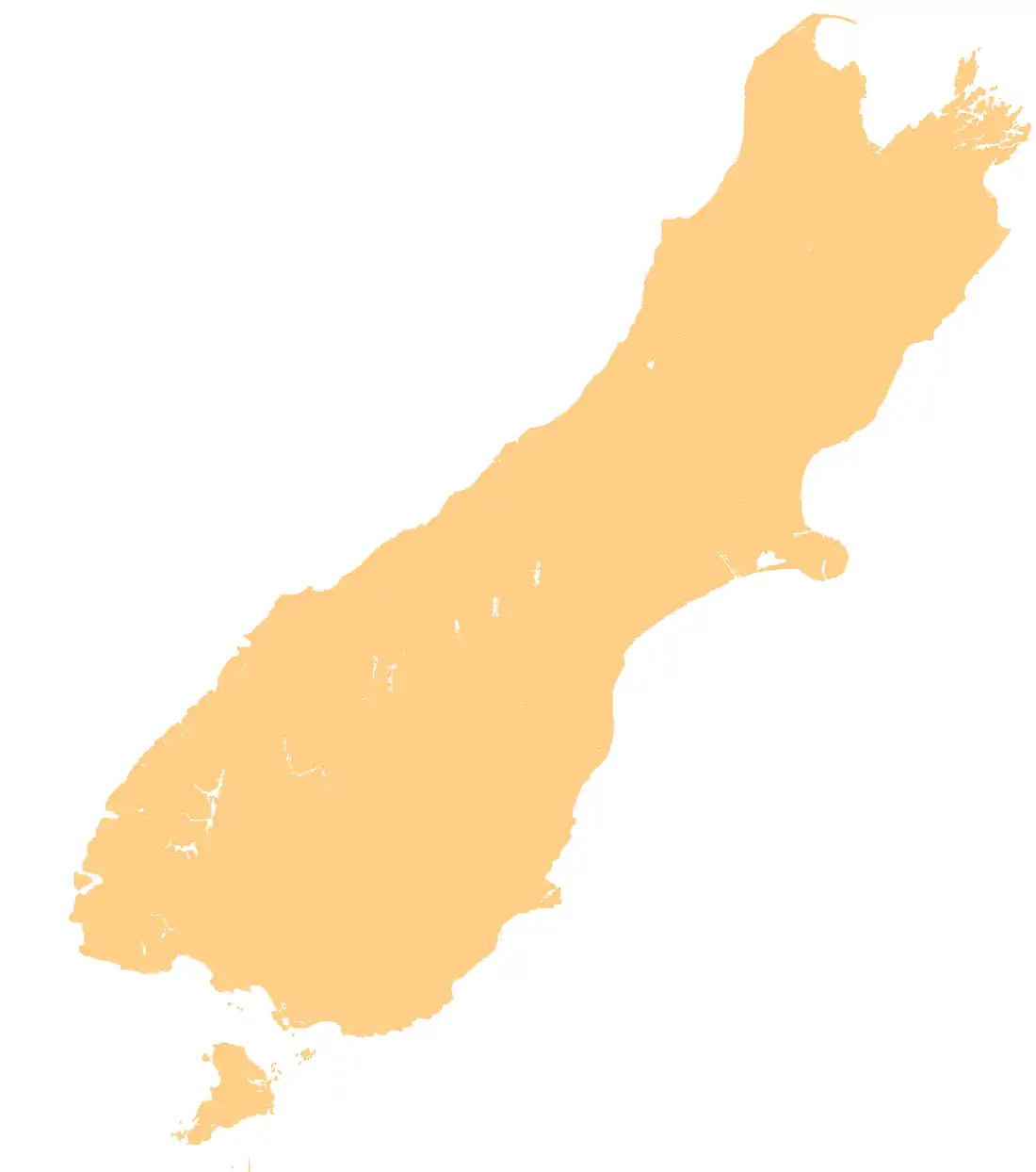 Douglas River is located in South Island