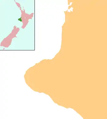 Tariki is located in Taranaki Region