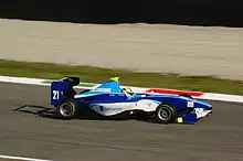 Nick Yelloly driving at Monza in 2011.