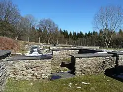 Nadrin, archeological site with remains of a Roman villa