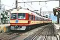 Set D in revised crimson and cream livery, May 2006