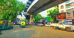 Dum Dum Road and Jessore Road Junction, Nagerbazar