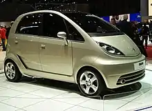 Tata Nano, here Europa at Geneva 2009