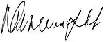 Naseeruddin Shah Signature