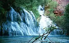 Navajo Falls before the flood