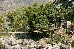 Bridge over Dhoti Khola