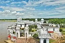 View of Neermahal from the birds eye