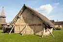 Tisza house reconstruction at Polgár-Csőszhalom, Hungary.