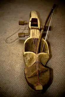 Nepal. Nepali sarangi