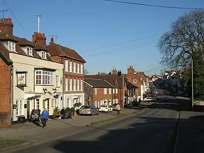 Image 63View looking east along West Street, New Alresford (from Portal:Hampshire/Selected pictures)