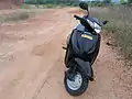 Black Honda Activa 2010 model