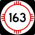 State Road 163 marker