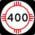 State Road 400 marker