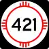 State Road 421 marker