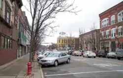 West High Avenue in downtown New Philadelphia