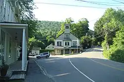 Northerly view from Route 45/East Shore Road