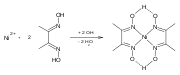 Reaction of Ni-dmg-Formation