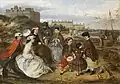 Queen Victoria and Family on Brighton Sands, oil on canvas, 1860s