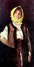 Joyful Peasant Woman