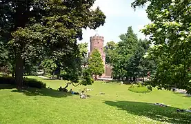 Kronenburgerpark en Kruittoren