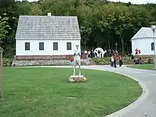 Tourists visiting Memorial Center