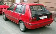 Facelift Nissan Sunny 5-door (Europe)