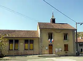 The town hall in Noirefontaine