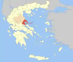 Magnesia within Greece