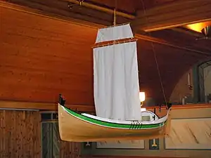 A model of a traditional Nordland boat