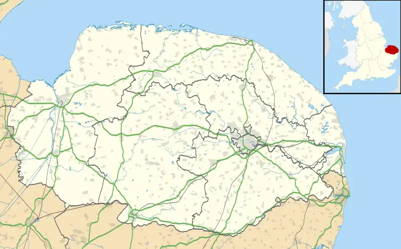 Langford is located in Norfolk