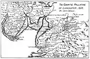 North Lancashire in 1610.