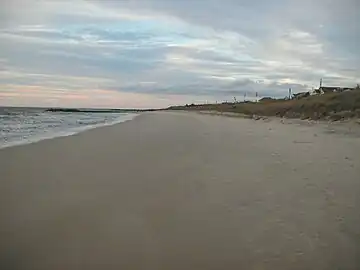 Shoreline near the ferry terminal