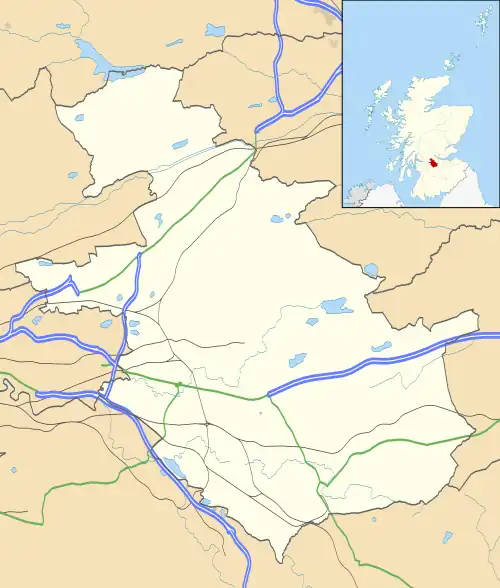 Craigneuk is located in North Lanarkshire