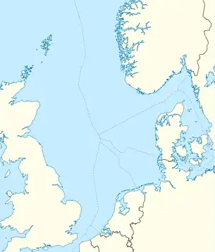 Battle of Camperdown is located in North Sea